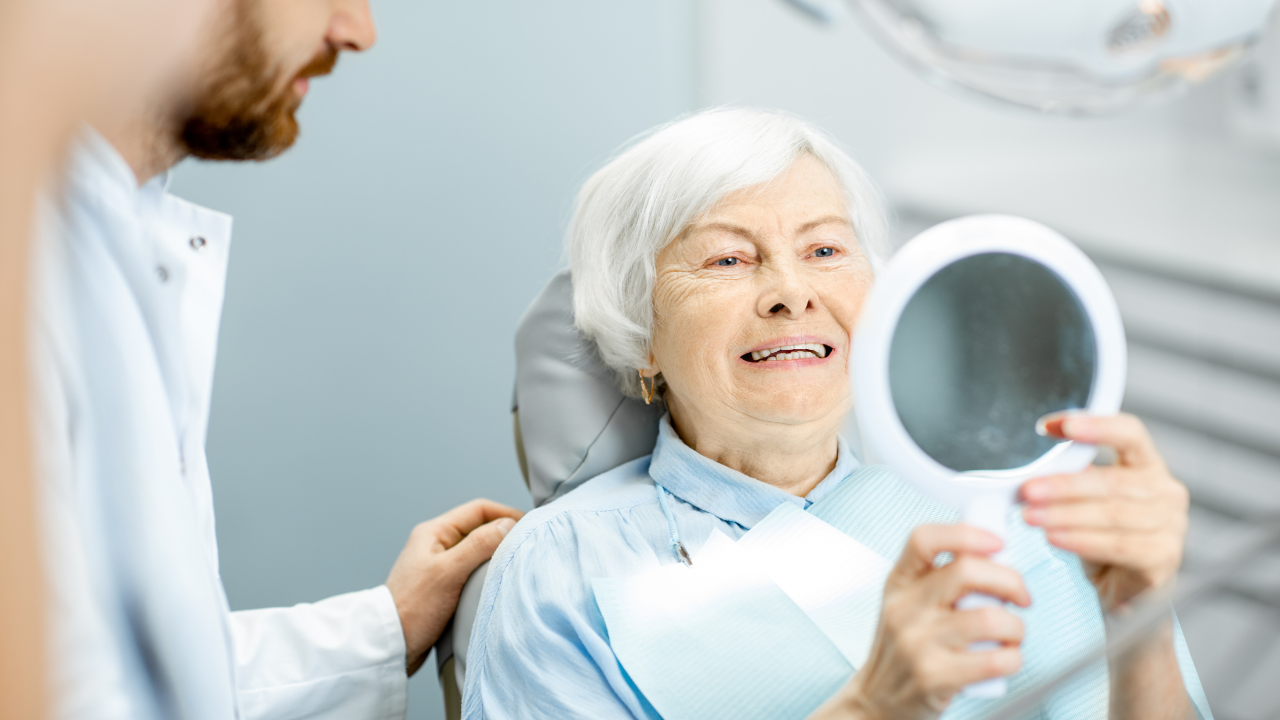 Geriatric Dental Care Dr. Ishita's